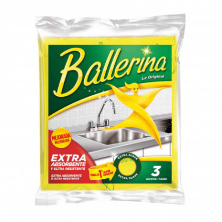 Ballerina Pano Sintético 7 unidades