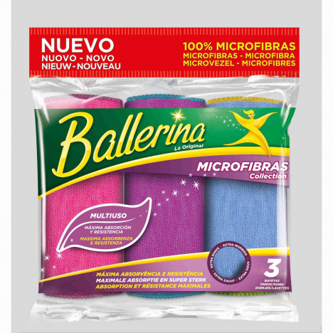 Ballerina Microfibras 3 Panos